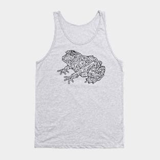 Linework Paisley Frog Tank Top